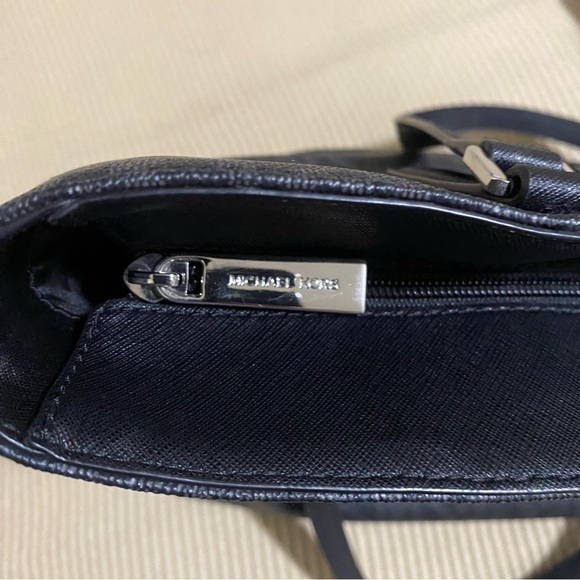 Michael Kors Jet Set Large Tote – Black Logo Canvas black and grey - Picture 10 of 12